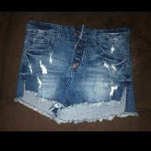 Denim shorts!
